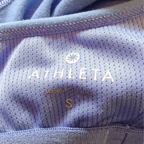 Athleta Beloved Bralette Baja Blue Womens Size Small Sports Bra Internal Bra - Picture 3 of 5